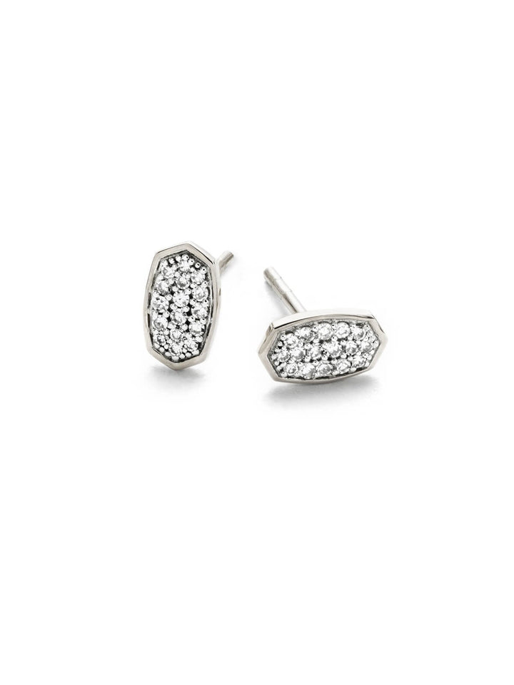 Marisa Earring 14K White Gold White Diamond