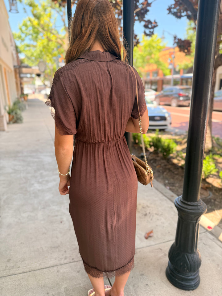 Tori Dress- Walnut