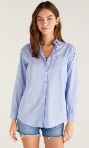 Poolside Shirt - Blue Bird - Med