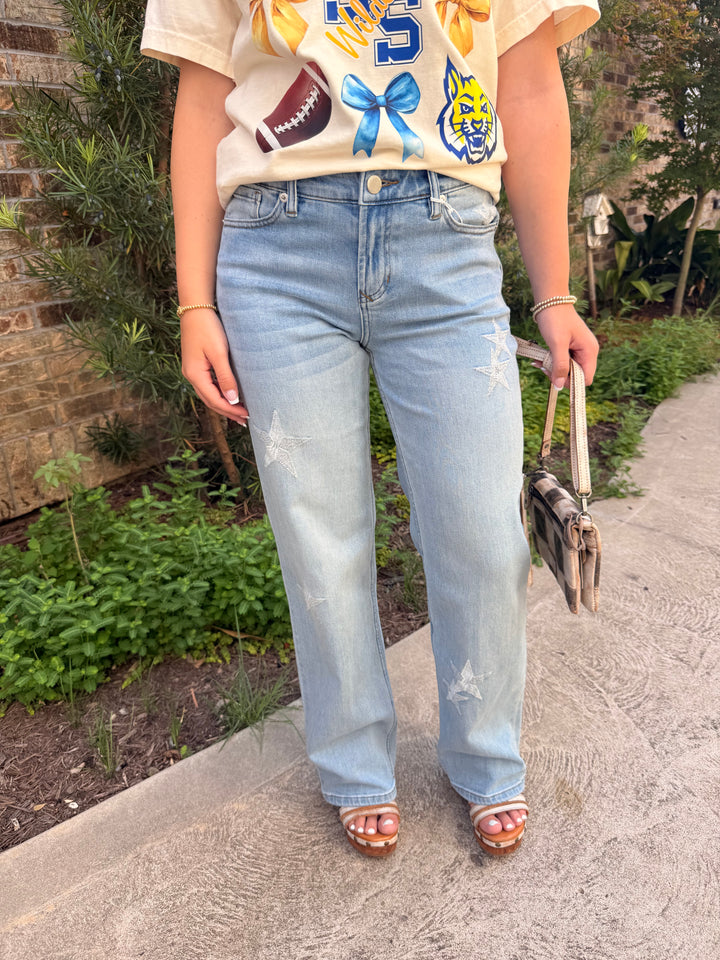 Taylor Mid-Rise Jean- Starboard