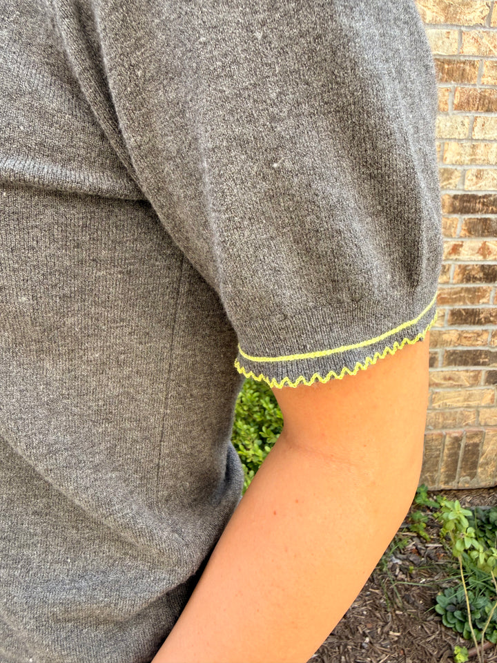 Springsteen Knit Polo Sweater