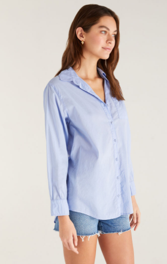 Poolside Shirt - Blue Bird