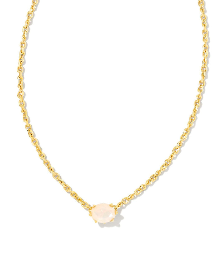 CAILIN PNDNT NCK GOLD CHMPGN OPL CRYSTAL