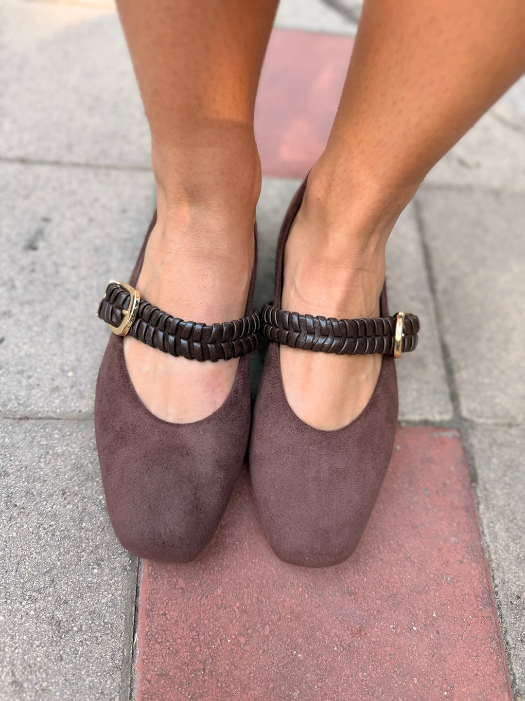 Murina Ballet Flat- Brown