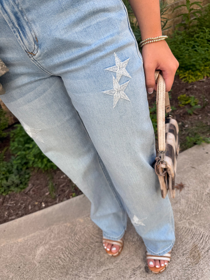 Taylor Mid-Rise Jean- Starboard