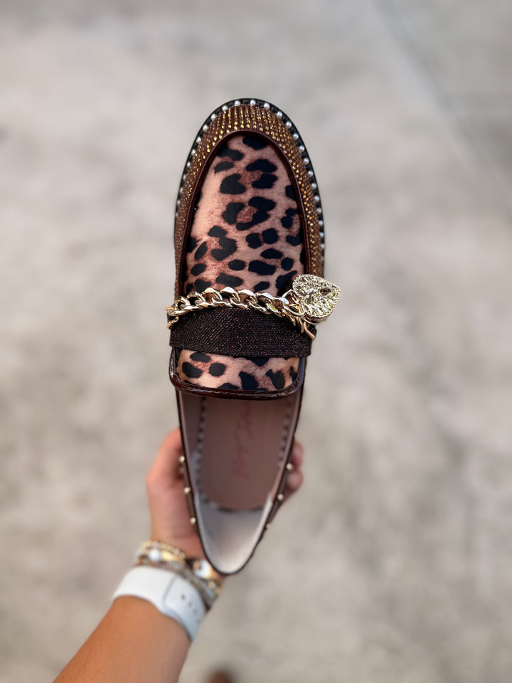 Alfie Loafer - Leopard