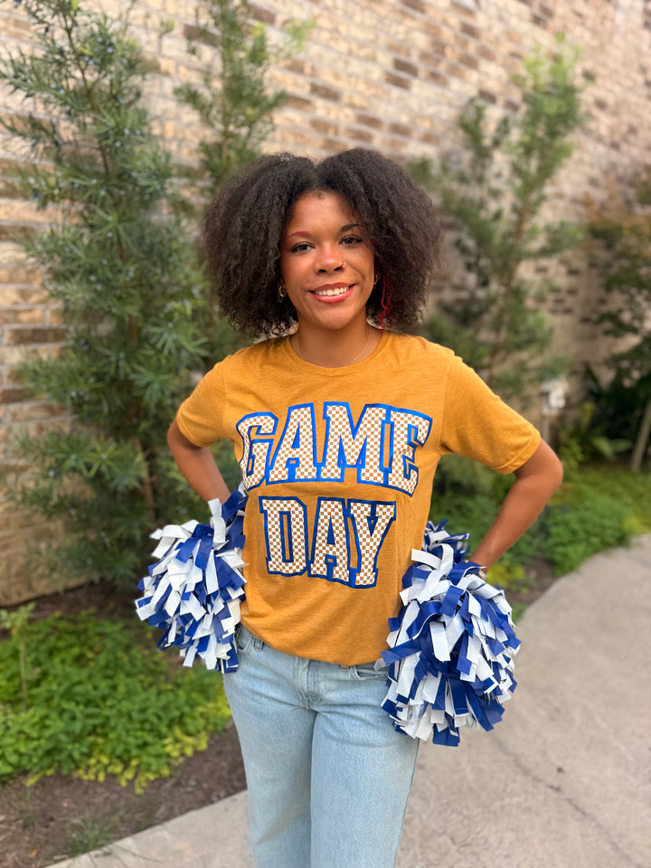 Checkered Game Day Tee