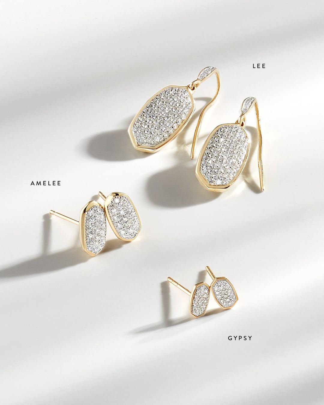 Marisa Earring 14K White Gold White Diamond