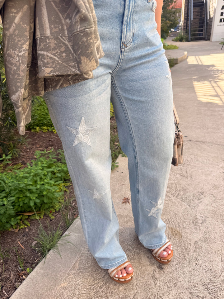 Taylor Mid-Rise Jean- Starboard