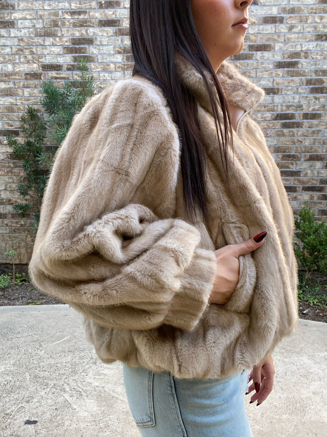 Deedee Jacket- Heather Almond