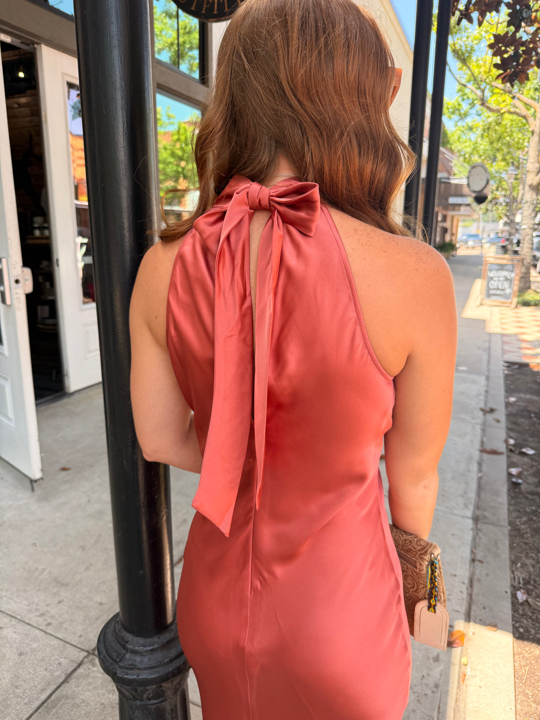 Lara Dress- Dusty Mauve