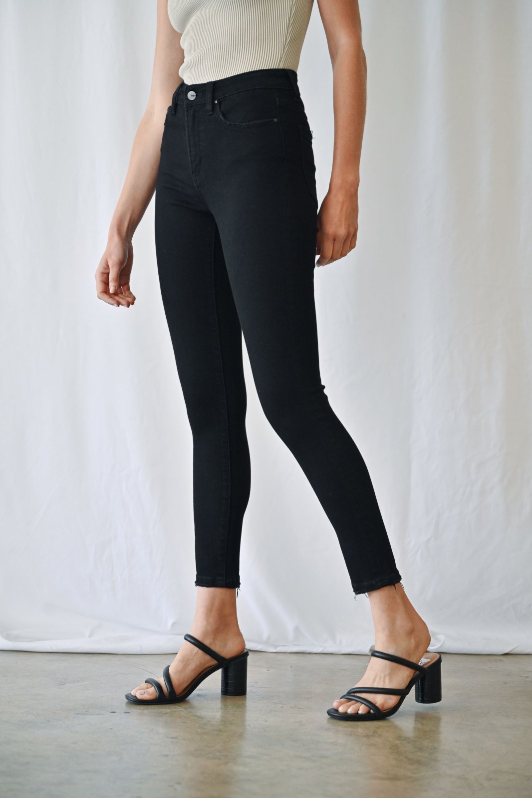Lee HR Ankle Skinny Jean- Noir