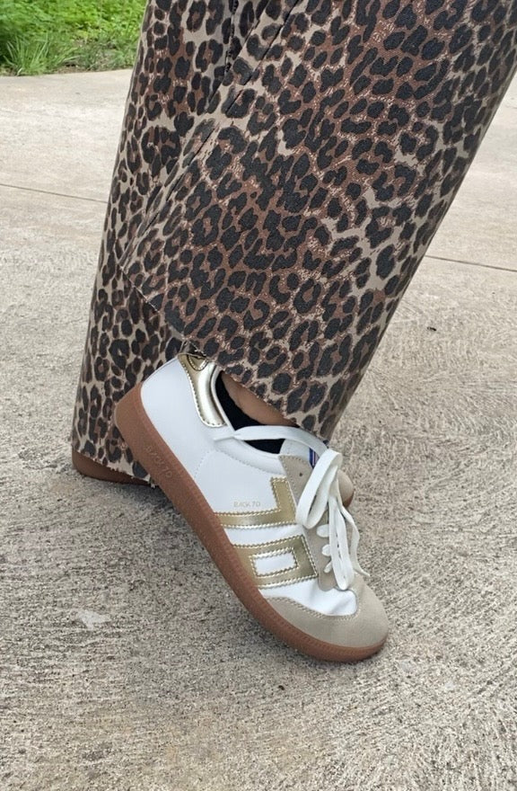 Far Out HR Wide Leg Jean- Cool Cat