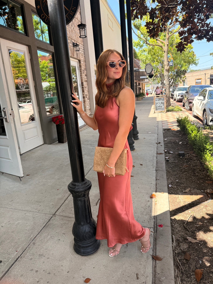 Lara Dress- Dusty Mauve