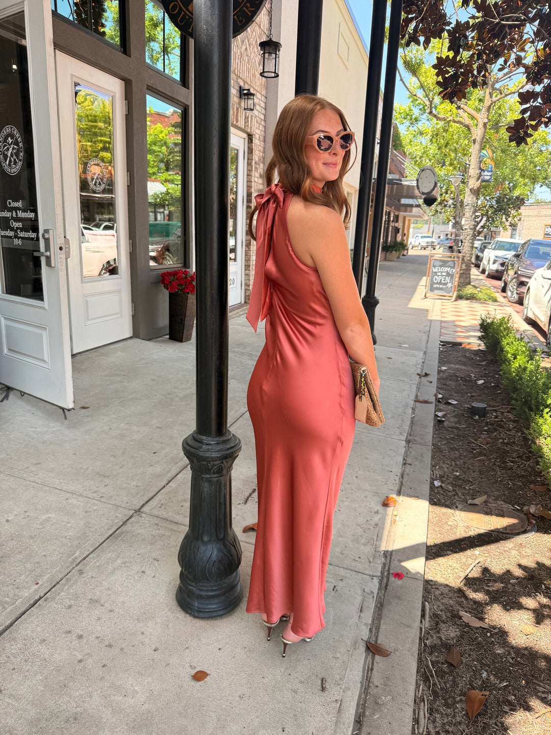 Lara Dress- Dusty Mauve