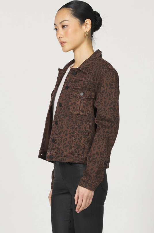 Ainsley Jacket- B. Leopard