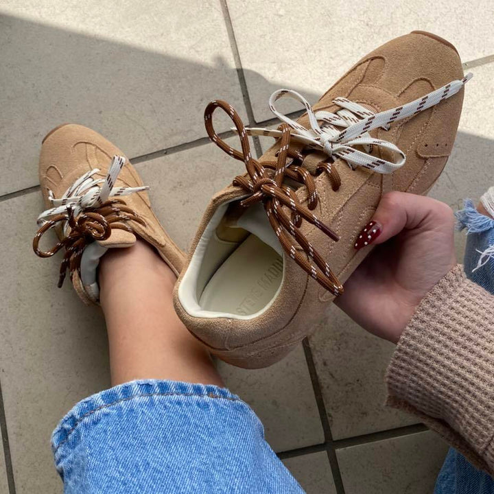 Aziel Sneaker- Sand Suede