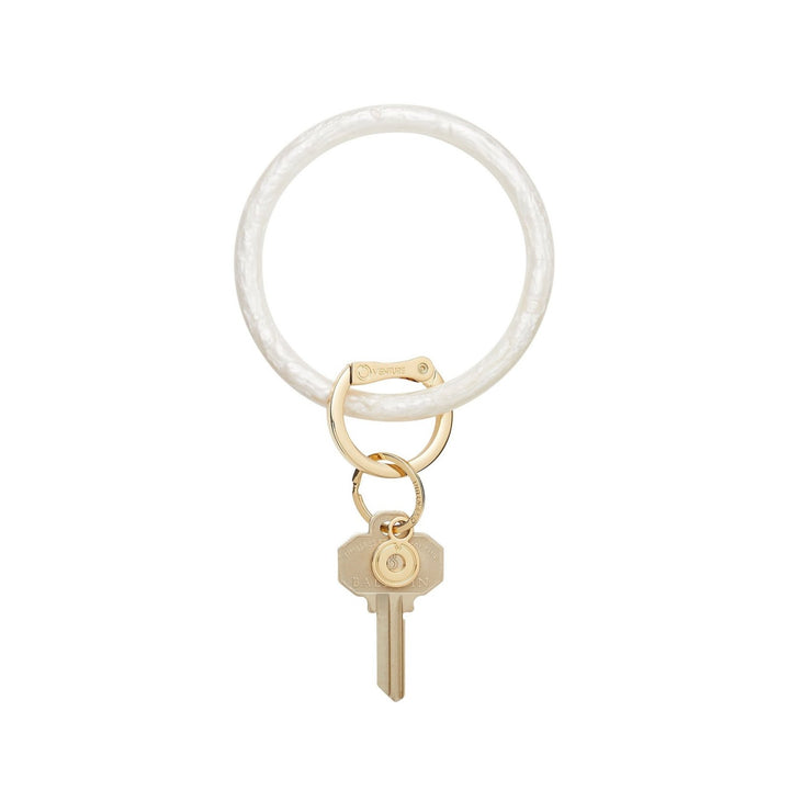 Marshmallow Resin Key Ring