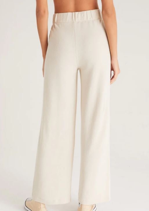 Olympia Plush Pant Ecru