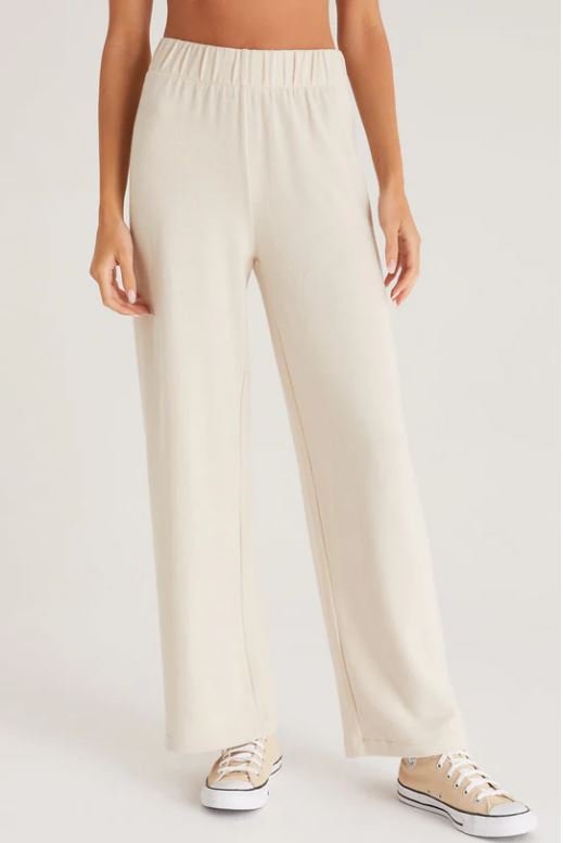 Olympia Plush Pant Ecru - S