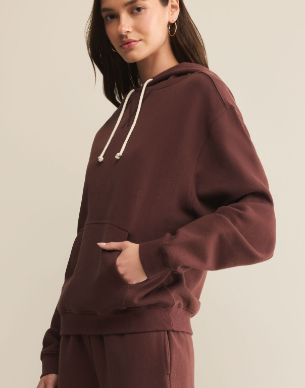 Coastal View Hoodie - Sandalwood
