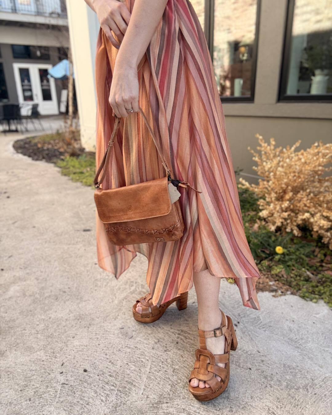 Dalina Dress- Stripe Multi - Xs