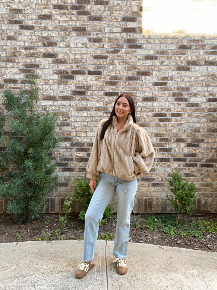 Deedee Jacket- Heather Almond