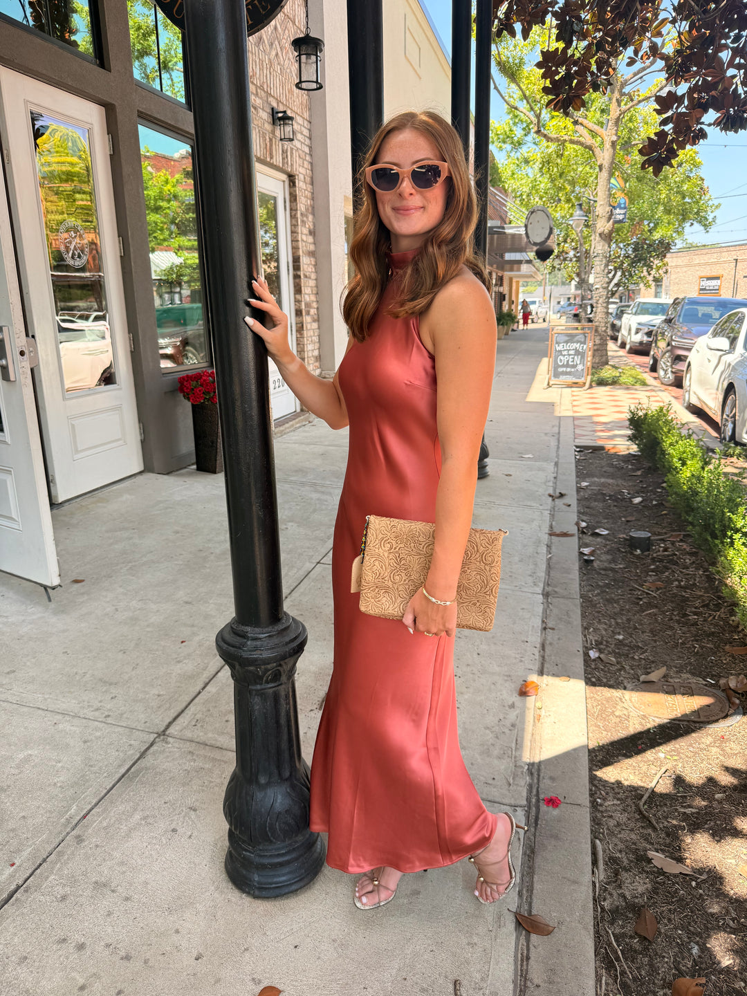 Lara Dress- Dusty Mauve