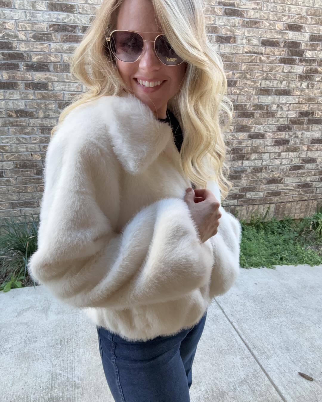 Evanie Coat- Cream - Xs