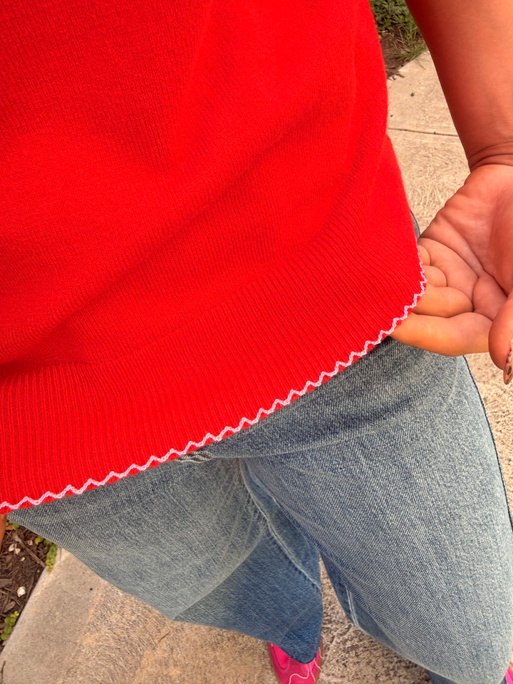 Springsteen Knit Polo Sweater