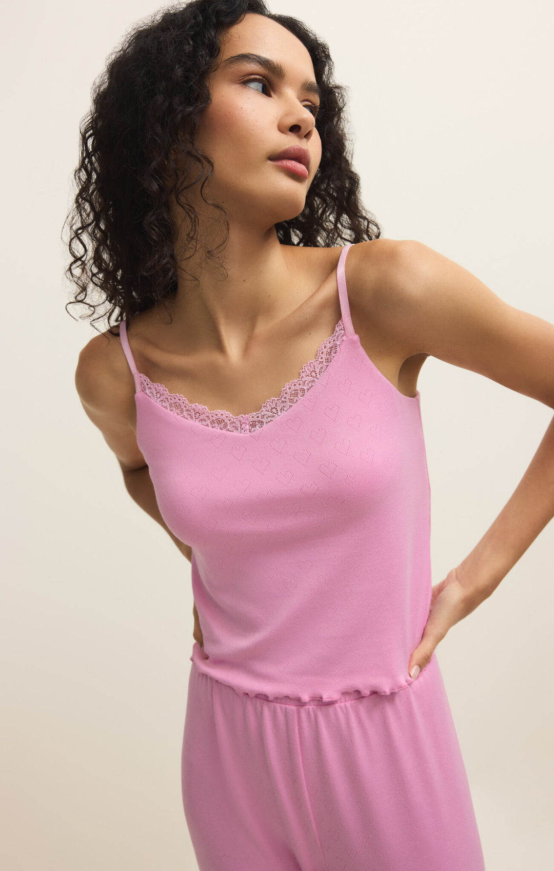 Heart Felt Cami - Pink Crush - Xs