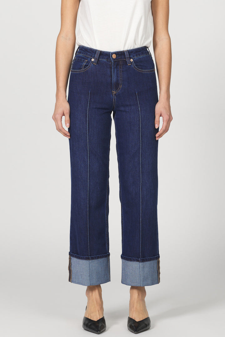 Holly High Rise Straight Leg Jean - Star Demand