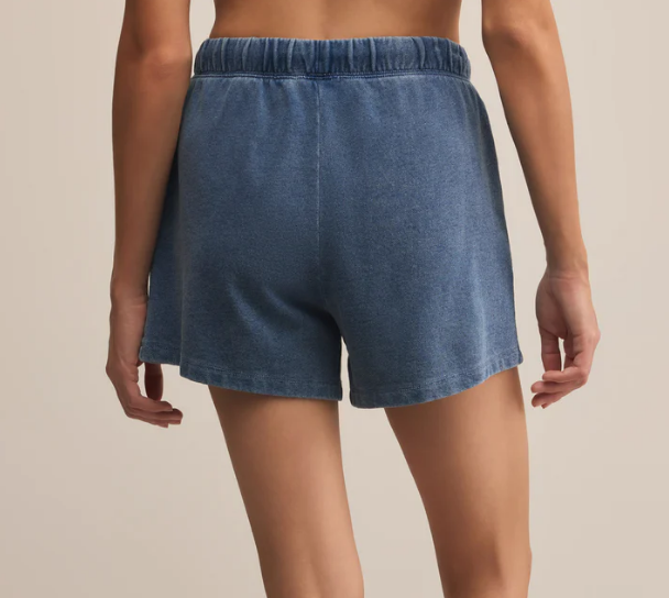 Hunter Knit Denim Short - Vintage Indigo - Xs