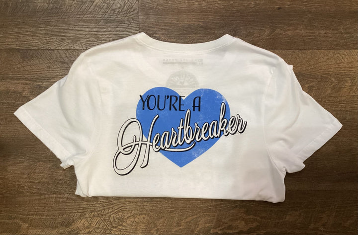 Elvis Heartbreaker Tee- White
