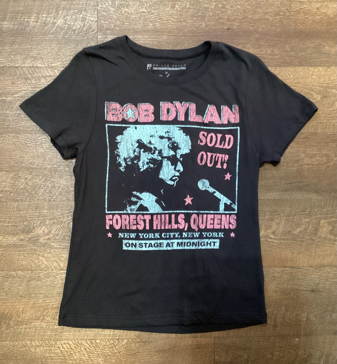 Bob Dylan Tee- Black - S
