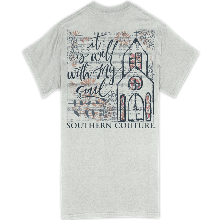 It Is Well Classic Tee - Ash Grey - S