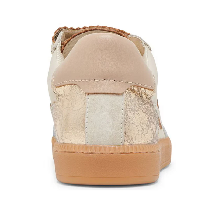 Notice Velcro Sneaker - Silver/Gold