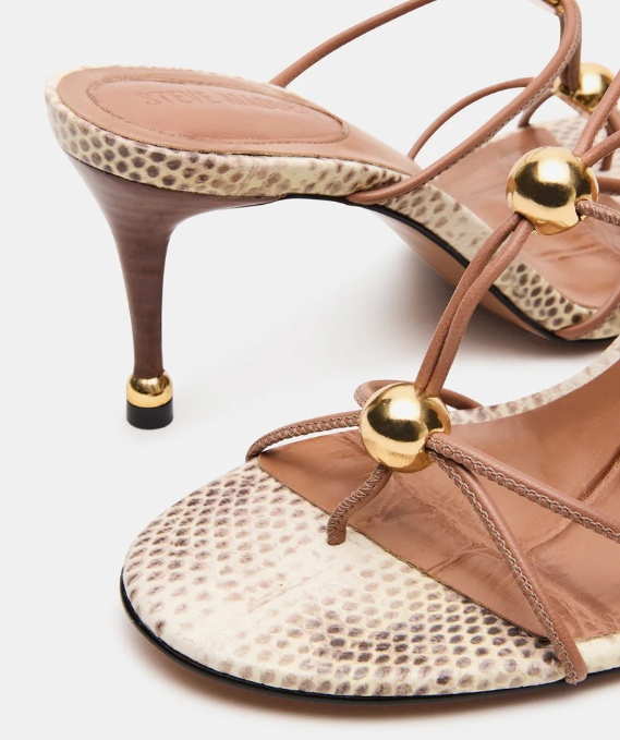 Ramos Strappy Heel - Nat Snake - 6.5