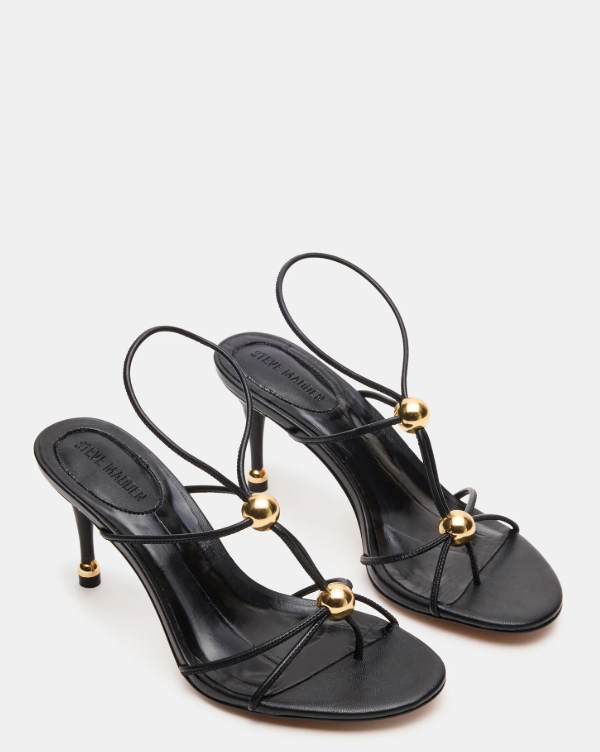 Ramos Strappy Stilleto - Black - 6