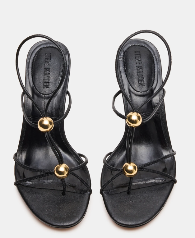 Ramos Strappy Stilleto - Black