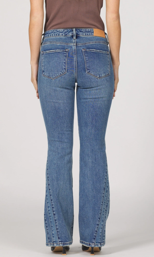 Rosa Pool Wave Flare Denim Jean - 24