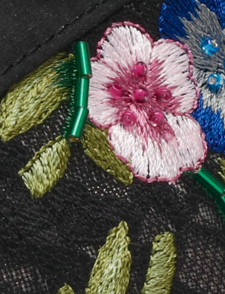 Sb Jayla Sneaker - Black Multi Floral - 7