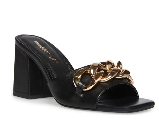 Golden C Heel- Blk