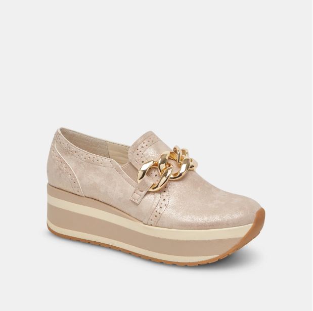 Jhenee Sneaker - Light Gold - 8