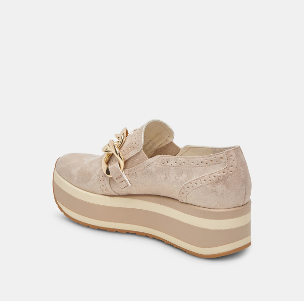 Jhenee Sneaker - Light Gold