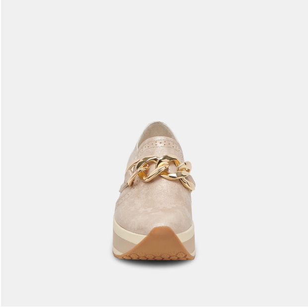 Jhenee Sneaker - Light Gold
