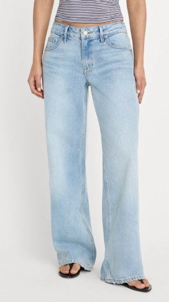 Vintage Low Loose Jeans- Indigo