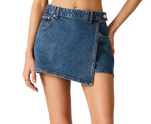 Brightin Skort- Blue Heath