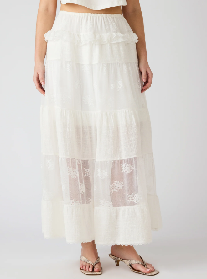Tarryn Skirt- Snowwhite