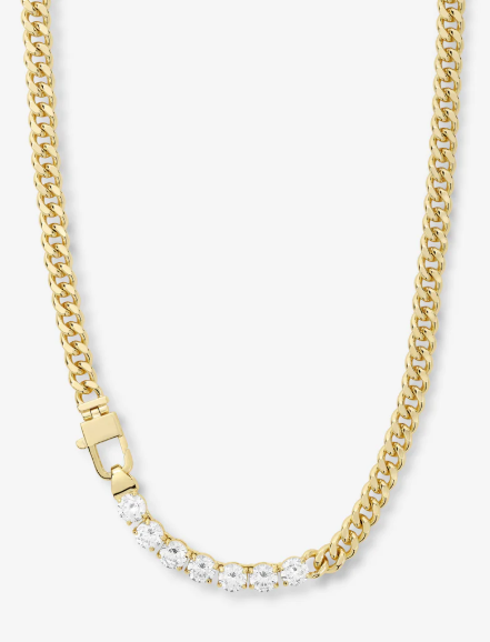Julian Loves Diamonds Necklace- Gold